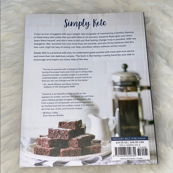 Simply Keto cookbook-Brand New - Picture 2 of 3